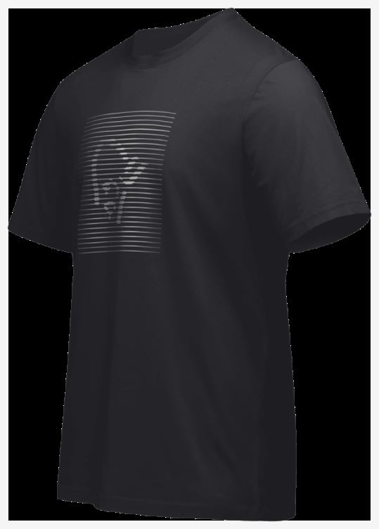 Norrona Heren /29 Katoenen Shutter Viking T-shirt Caviar Zwart