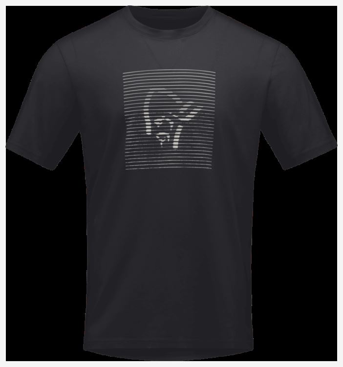 Norrona Heren /29 Katoenen Shutter Viking T-shirt Caviar Zwart