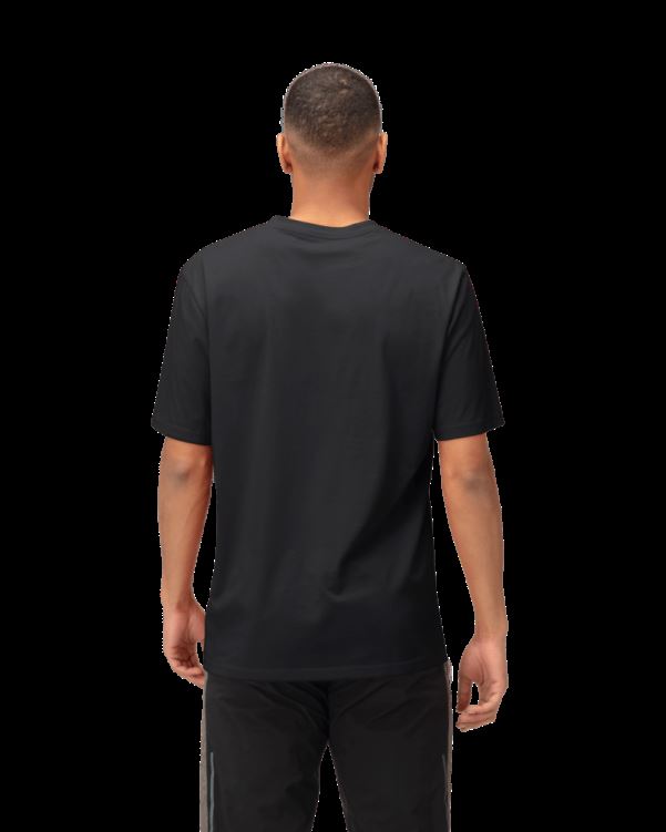 Norrona Heren /29 Katoenen Tamok Maan T-shirt Caviar Zwart