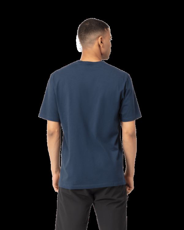 Norrona Heren /29 Katoenen Bolder T-shirt Indigo Nachtblauw