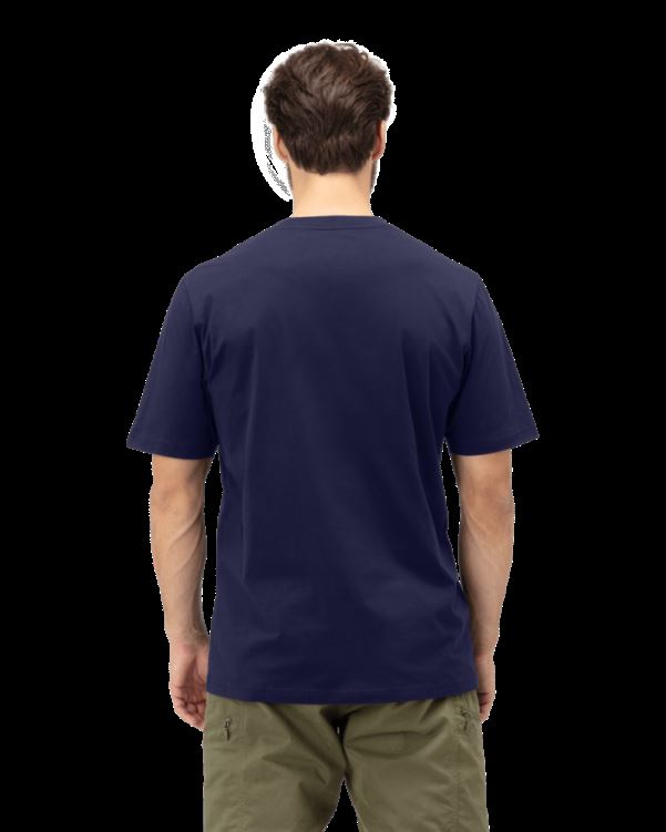 Norrona Heren /29 Katoenen Norronaviking T-shirt Indigo Nachtblauw