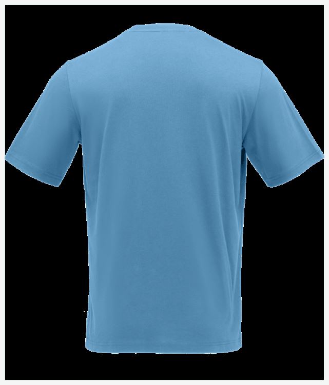 Norrona Heren /29 Katoen Norronaviking T-shirt Hawaiian Surf Blauw