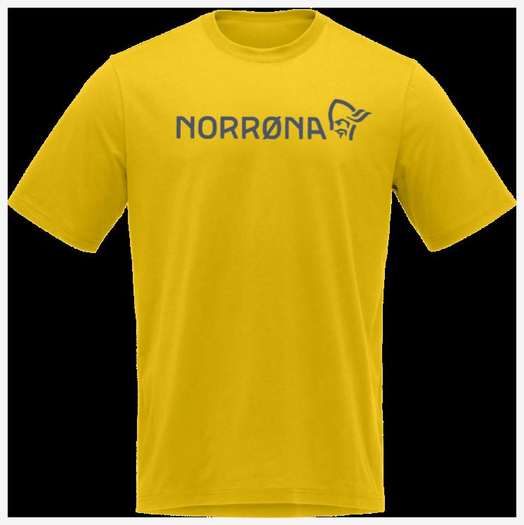 Norrona Heren /29 Katoen Norronaviking T-shirt Zwavel