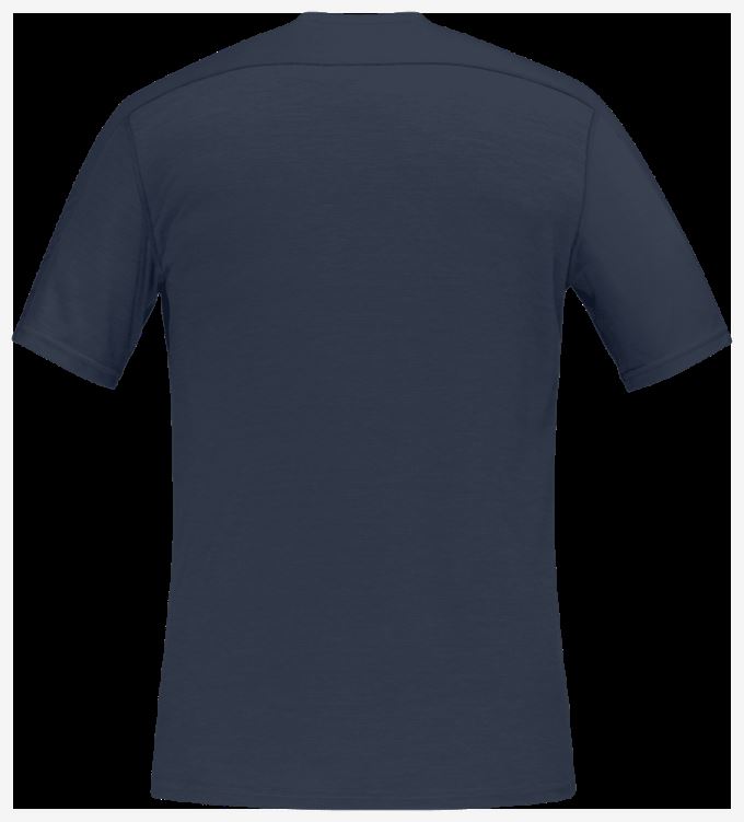 Norrona Heren Falketind Equalizer Merino T-shirt Indigo Nachtblauw