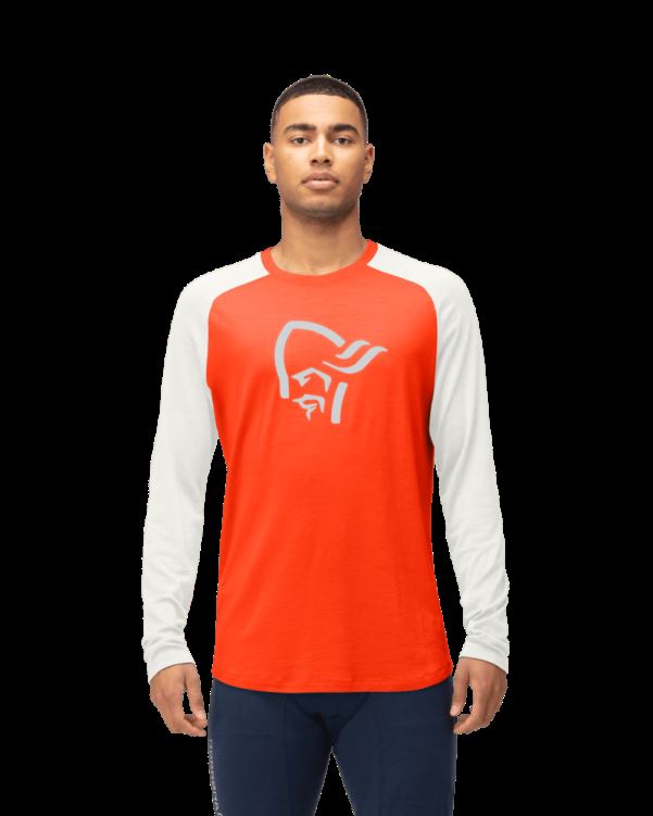 Norrona Heren Pureull Arednalin/sneeuwklokje Met Lange Mouwen