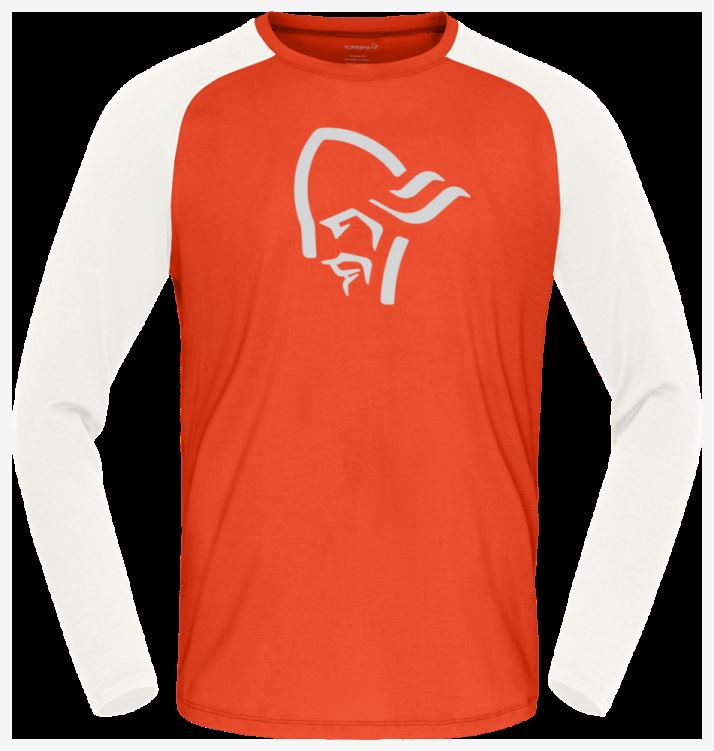 Norrona Heren Pureull Arednalin/sneeuwklokje Met Lange Mouwen