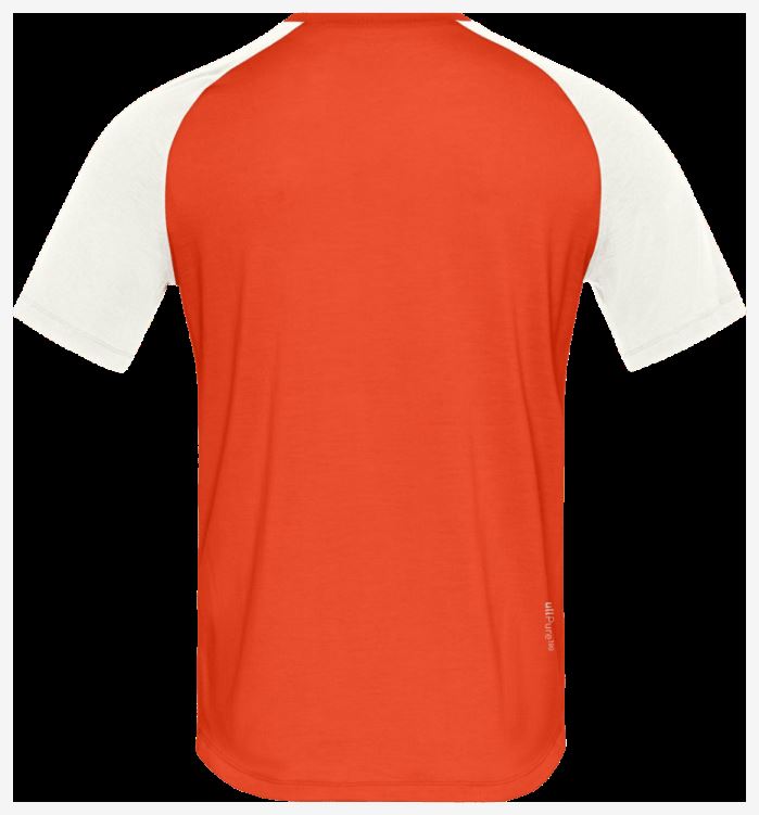 Norrona Pureull Heren T-shirt Arednalin/sneeuwklokje