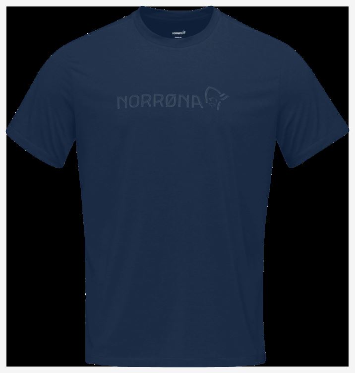 Norrona Heren Tech T-shirt Indigo Nachtblauw