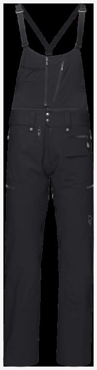 Norrona Heren Lofoten Gore-tex Pro Plus Broek Kaviaar Zwart