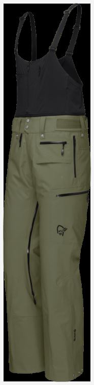 Norrona Heren Lofoten Gore-tex Pro Plus Broek Olijf Nacht