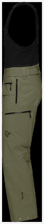 Norrona Heren Lofoten Gore-tex Pro Plus Broek Olijf Nacht