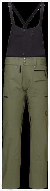 Norrona Heren Lofoten Gore-tex Pro Plus Broek Olijf Nacht