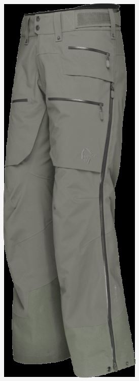 Norrona Heren Lofoten Gore-tex Pro Broek Castor Grijs