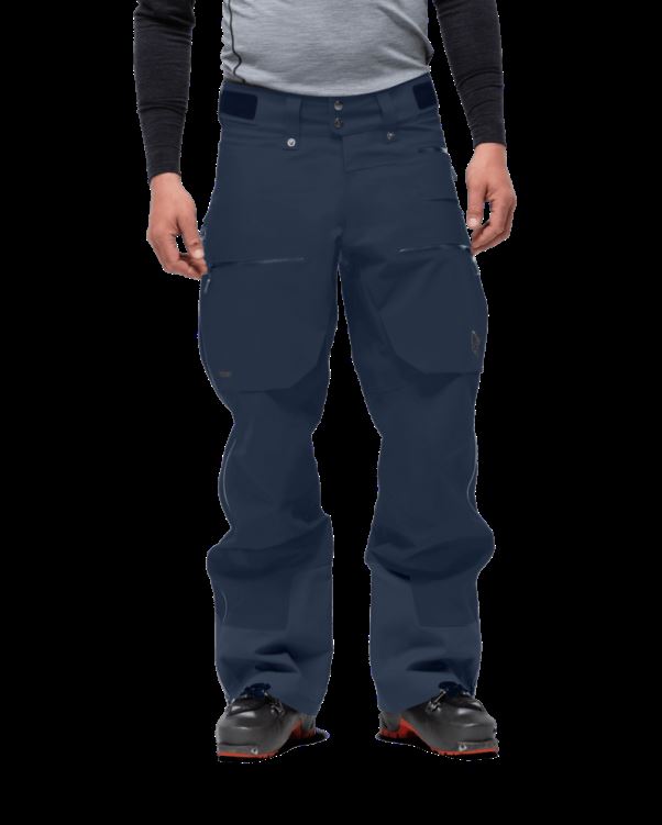 Norrona Heren Lofoten Gore-tex Pro Broek Indigo Nachtblauw