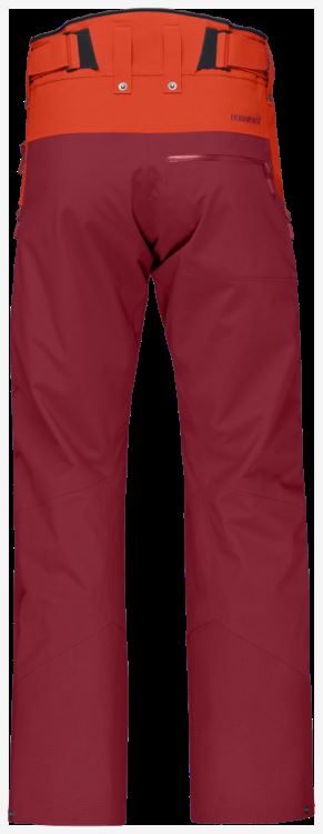 Norrona Heren Lofoten Gore-tex Pro Broek Adrenaline/rabarber