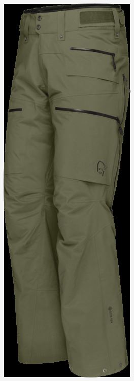 Norrona Heren Lofoten Gore-tex Broek Olijfgroen