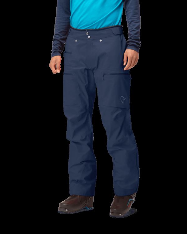 Norrona Lyngen Gore-tex Pro Herenbroek Indigo Nachtblauw