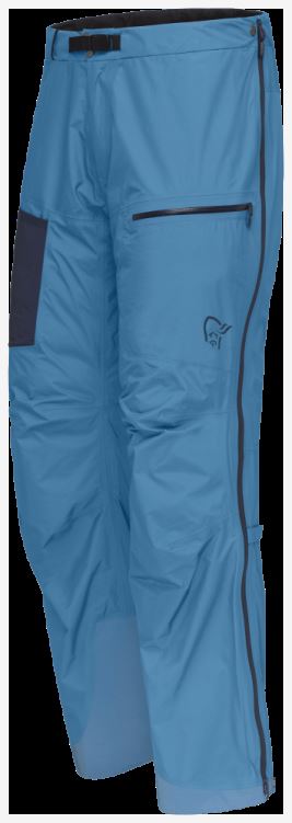 Norrona Lyngen Gore-tex Paclite Overbroek Hawaiian Surf Blauw Voor Heren