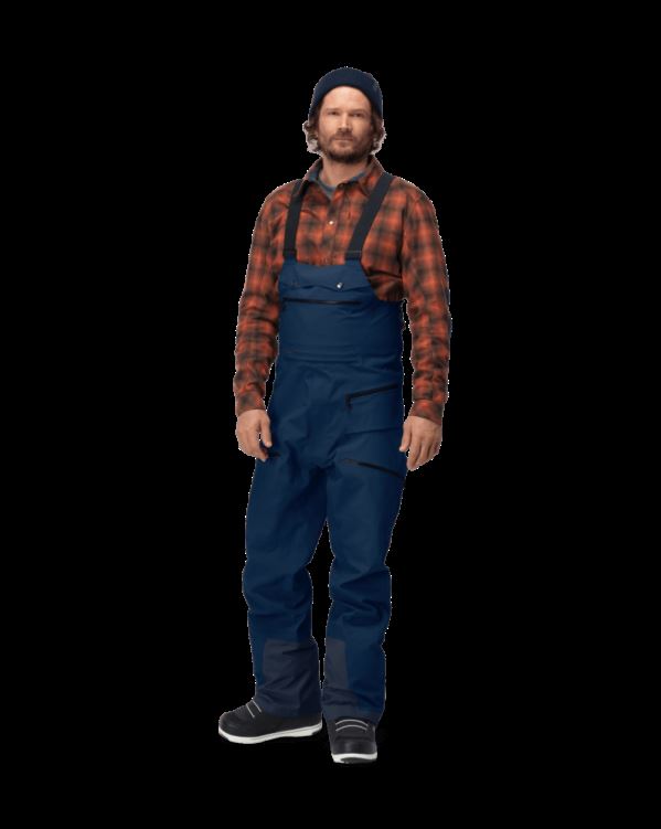 Norrona Heren Tamok Gore-tex Pro Slabbetje Indigo Nachtblauw