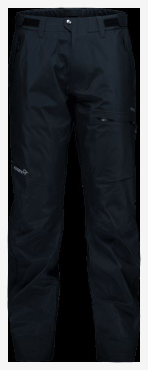 Norrona Heren Falketind Gore-tex Broek Kaviaar Zwart
