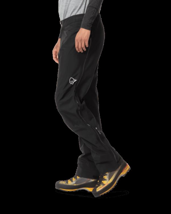 Norrona Falketind Gore-tex Paclite Broek Kaviaar Zwart Heren
