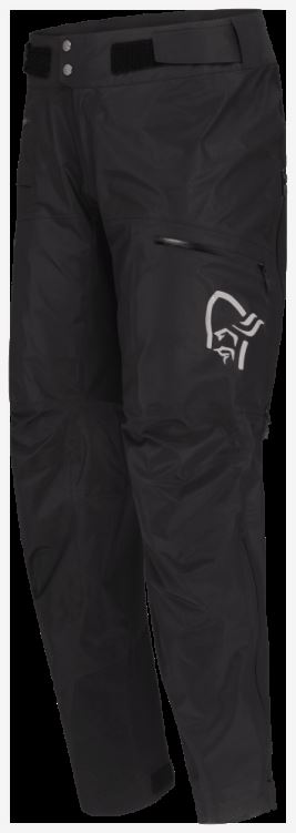 Norrona Heren Fjr Gore-tex Pro Broek Kaviaar Zwart