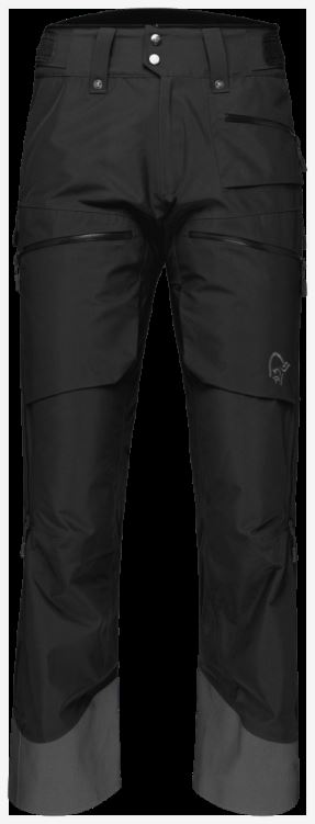Norrona Heren Lofoten Gore-tex Isolatiebroek Caviar Zwart