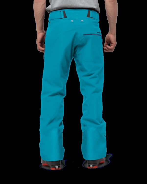 Norrona Heren Lofoten Gore-tex Geïsoleerde Broek Hawaiian Surf Blauw