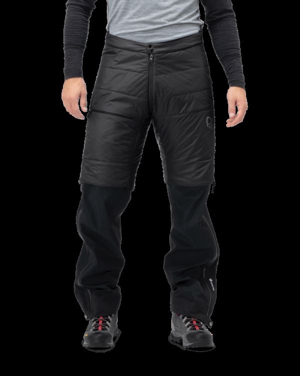 Norrona Heren Korte Broek Falketind Thermo40 Kaviaar/motregen