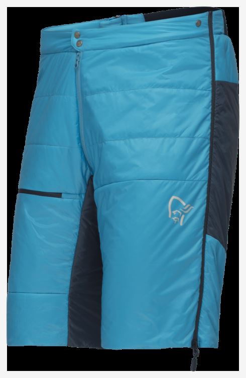 Norrona Heren Falketind Thermo40 Short Hawaiian Surf/indigo Night
