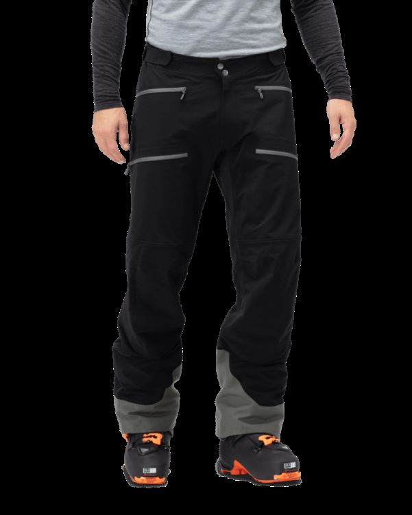 Norrona Heren Lyngen Flex1 Broek Kaviaar/castor Grijs