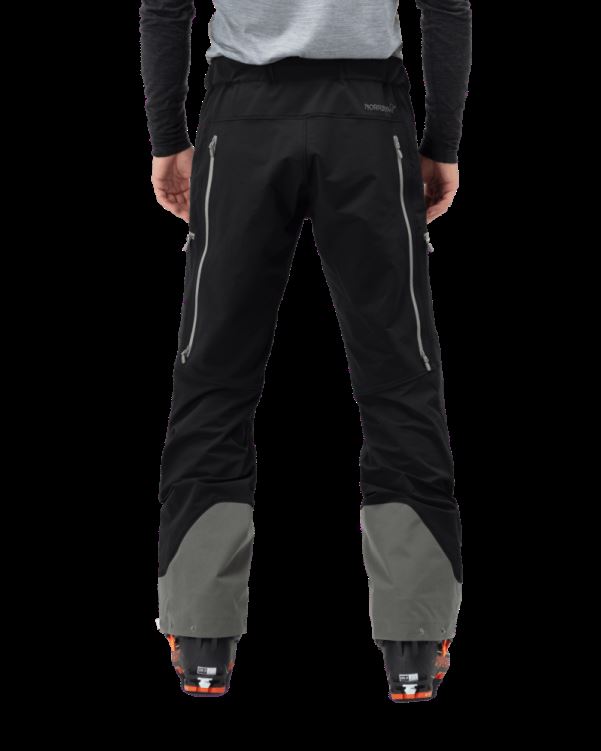 Norrona Heren Lyngen Flex1 Broek Kaviaar/castor Grijs