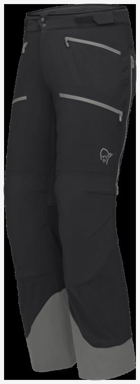 Norrona Heren Lyngen Flex1 Broek Kaviaar/castor Grijs