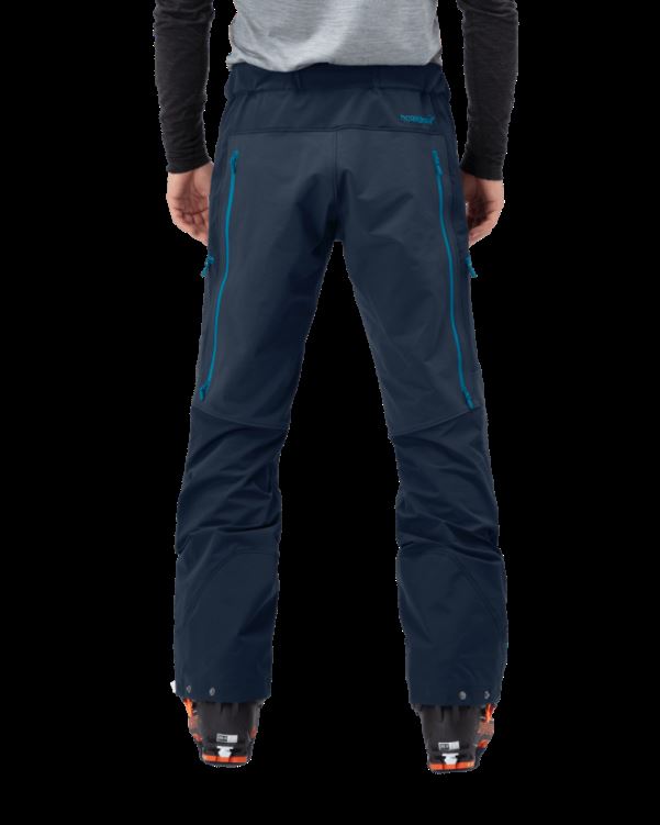 Norrona Heren Lyngen Flex1 Broek Indigo Night/hawaiian Surf