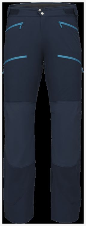 Norrona Heren Lyngen Flex1 Broek Indigo Night/hawaiian Surf