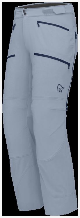 Norrona Heren Lyngen Flex1 Broek Blauw Mist