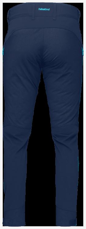 Norrona Heren Falketind Flex1 Heavy Duty Broek Indigo Night/hawaiian Surf