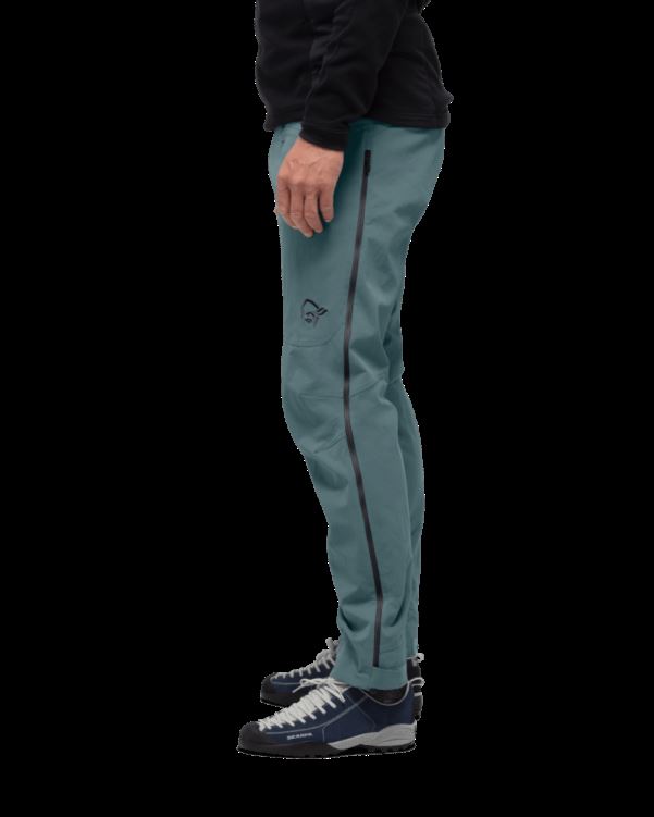 Norrona Heren Falketind Flex1 Heavy Duty Broek Noord Atlantic