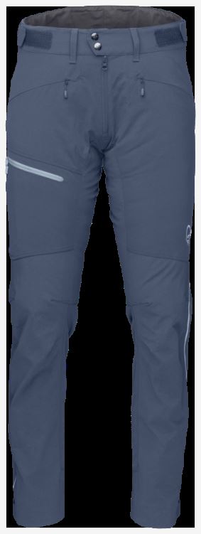 Norrona Heren Falketind Flex1 Heavy Duty Broek Vintage Indigo Blauw
