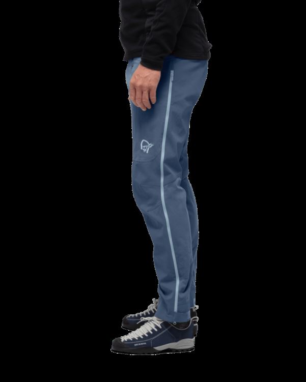 Norrona Heren Falketind Flex1 Heavy Duty Broek Vintage Indigo Blauw