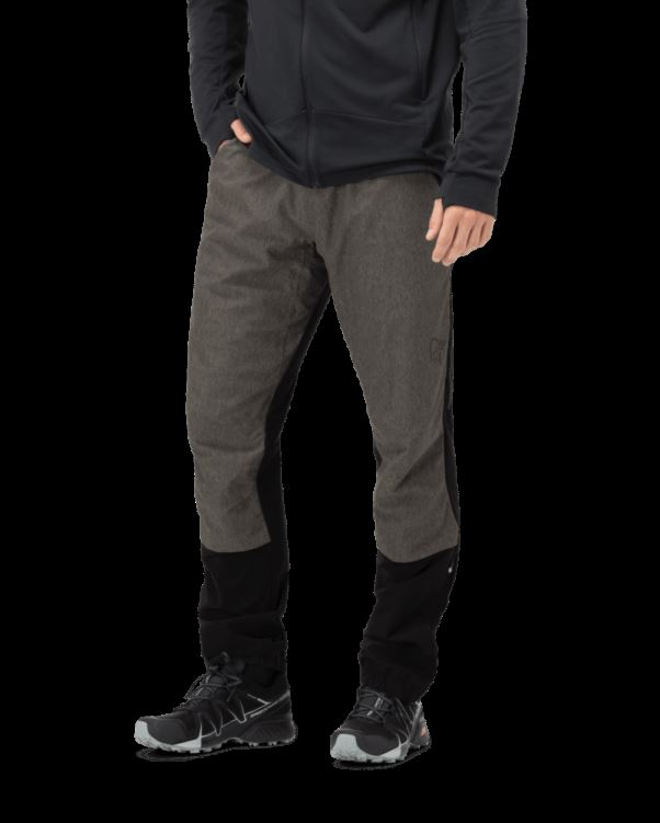 Norrona Heren Trainingsbroek Kaviaar/donkergrijs Gemêleerd