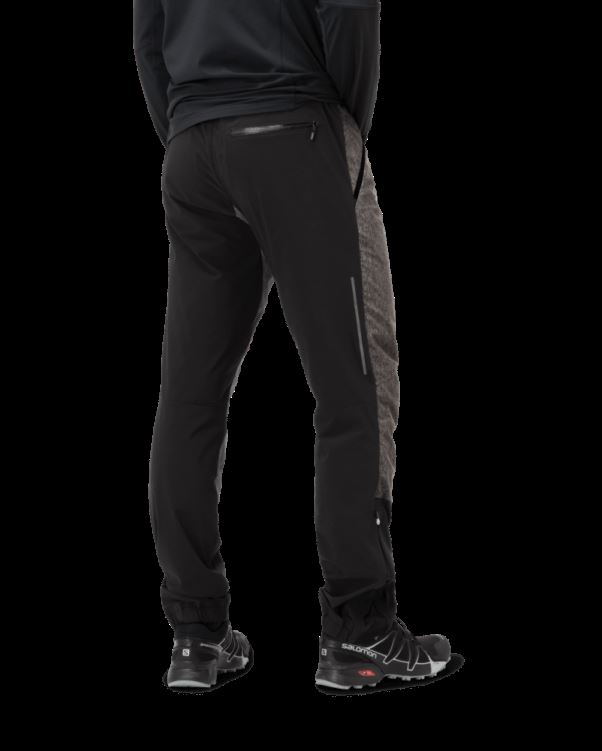 Norrona Heren Trainingsbroek Kaviaar/donkergrijs Gemêleerd