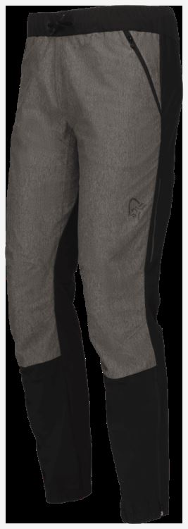 Norrona Heren Trainingsbroek Kaviaar/donkergrijs Gemêleerd