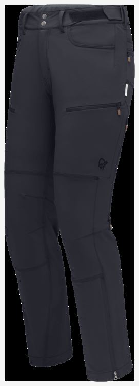 Norrona Heren Svalbard Flex1 Broek Kaviaar Zwart