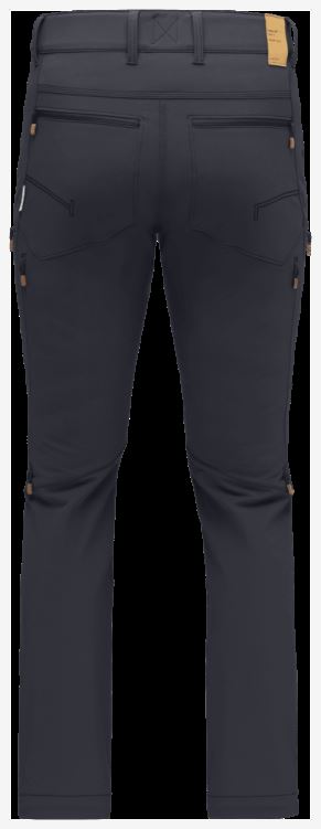 Norrona Heren Svalbard Flex1 Broek Kaviaar Zwart