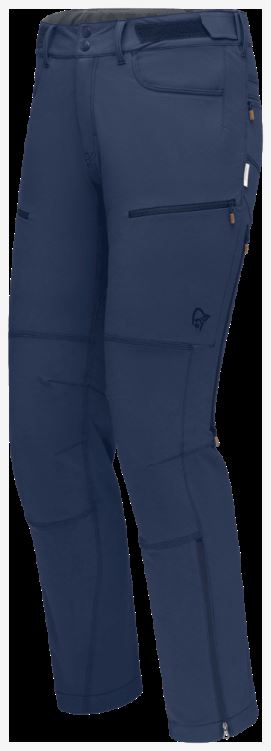 Norrona Heren Svalbard Flex1 Broek Indigo Nachtblauw