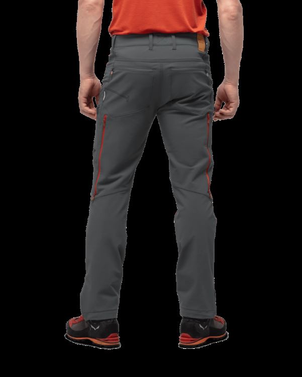 Norrona Heren Svalbard Flex1 Broek Leigrijs/rooibos Thee