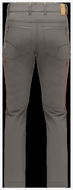 Norrona Heren Svalbard Flex1 Broek Leigrijs/rooibos Thee