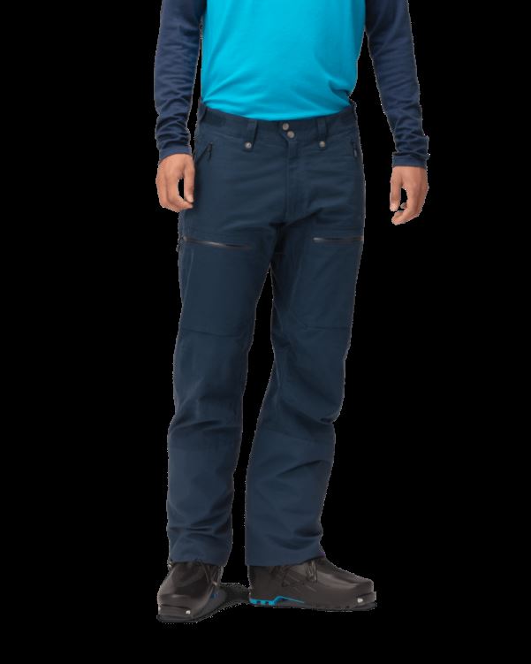 Norrona Lyngen Katoenen Herenbroek Indigo Nachtblauw