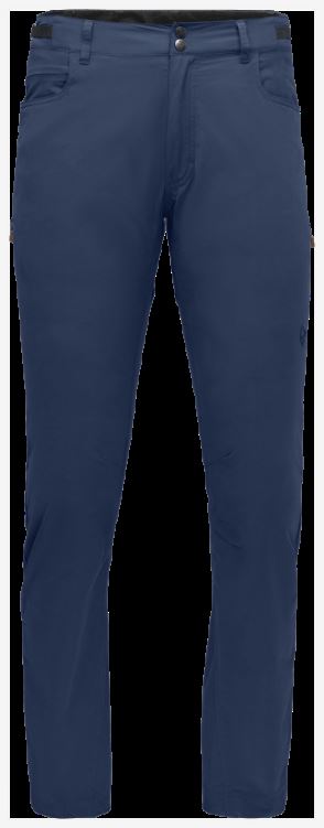 Norrona Svalbard Licht Katoenen Herenbroek Indigo Nachtblauw
